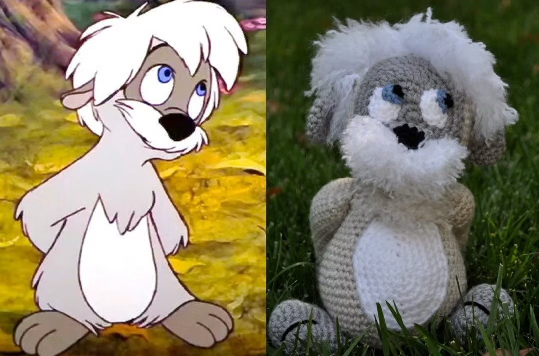My Favorite Custom Order: Gurgi from "The Black Cauldron" Inspired Stuffed Animal