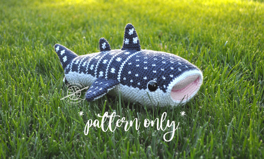 (Pattern Only) Whitney the Whale Shark Crochet Pattern
